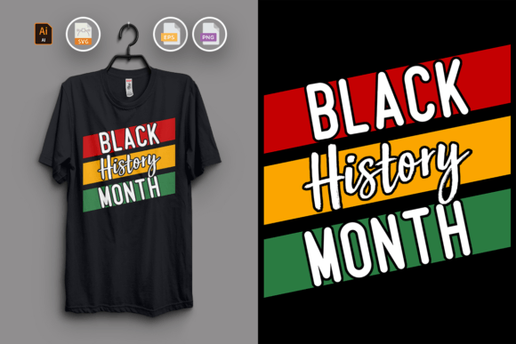 Black History Month T-shirt Design Vol11: A Bold Creative Asset