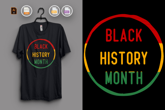 Celebrate Culture with Black History Month T-shirt Design Vol.9