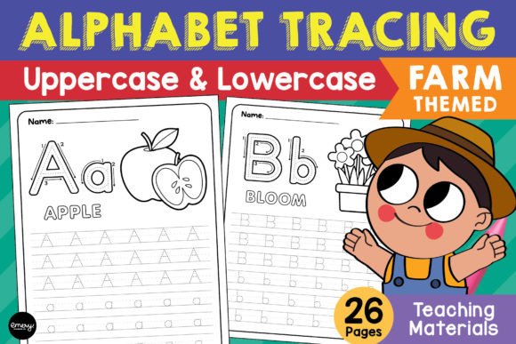 Farm Alphabet Tracing Worksheets: A Creative Tool for Early Literacy