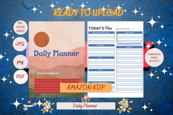 Master Your Day: The Essential Daily Planner for KDP Publishers