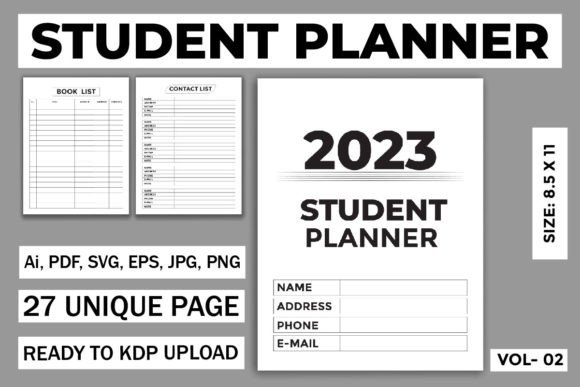Master Your Schedule: The 2023 Student Planner Template Kit