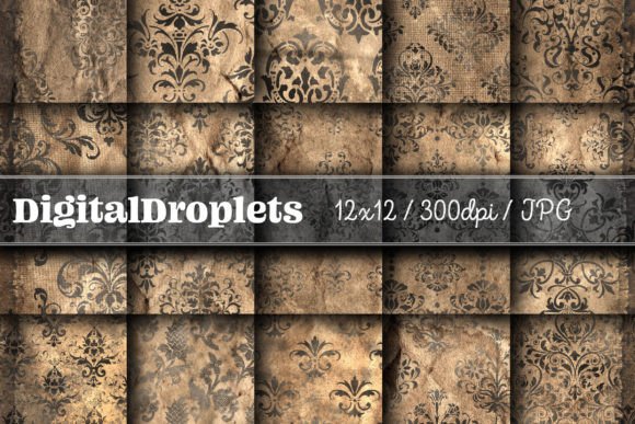 Vintage Damask Scrapbook Vol. 1: A Designer's Deep Dive