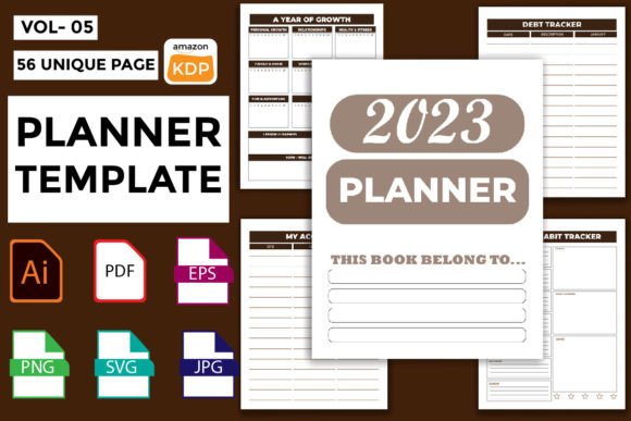 Yearly Planner 56 Unique Templates 2023: A Student's Blueprint for Success